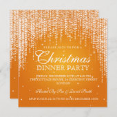 Elegante Dazzle Einladung (Vorne/Hinten)