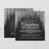 Elegante Dazzle Einladung (Vorne/Hinten)