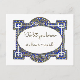 Elegante Deko-Frame-Karten, individuell für Ihren  Ankündigungspostkarte