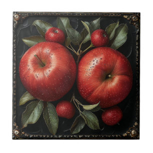 Elegante dekorative Farmhaus-Vintage-Frucht Fliese