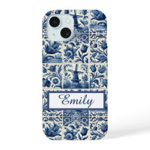 Elegante Delft-Fliesen personalisiert