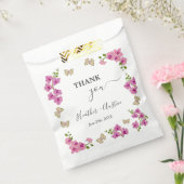 Elegante Delicate Lila Orchideen Bohemisches Gesch Geschenktütchen (Versiegelt)