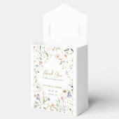 Elegante Delikate Wildblume Geschenkschachtel (Geöffnet)