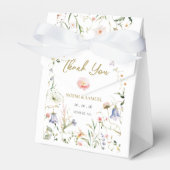 Elegante Delikate Wildblume Geschenkschachtel (Vorderseite)