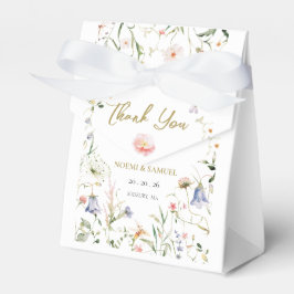 Elegante Delikate Wildblume Geschenkschachtel