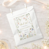 Elegante Delikate Wildblume Geschenktütchen (Ausgeschnitten)