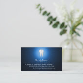 Elegante Dental Business Card Visitenkarte (Stehend Vorderseite)