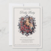Elegante Derby-Party Einladung (Vorderseite)