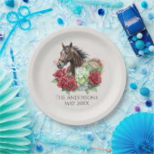 Elegante Derby-Party Pappteller (Party)