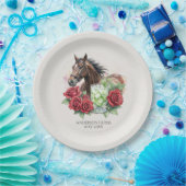 Elegante Derby-Party Pappteller (Party)