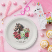 Elegante Derby-Party Pappteller (Party)