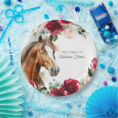 Elegante Derby-Party Pappteller (Party)