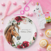 Elegante Derby-Party Pappteller (Party)