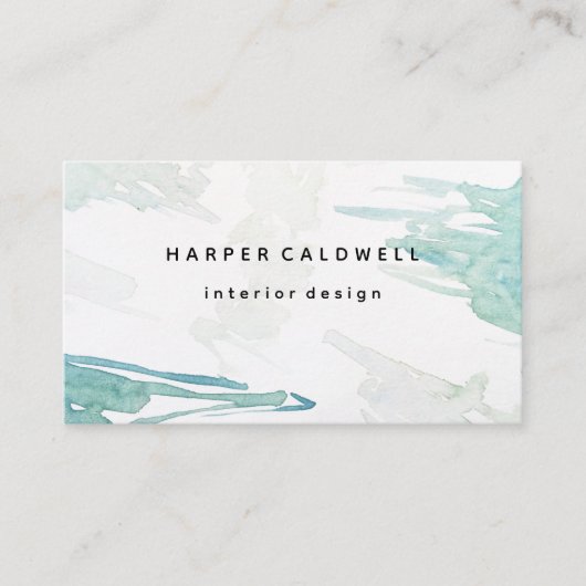 Elegante Design Business Card Visitenkarte (Vorderseite)