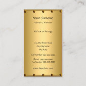 Elegante Design Business Card Visitenkarte (Rückseite)