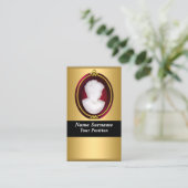 Elegante Design Business Card Visitenkarte (Stehend Vorderseite)