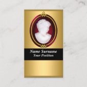 Elegante Design Business Card Visitenkarte (Vorderseite)