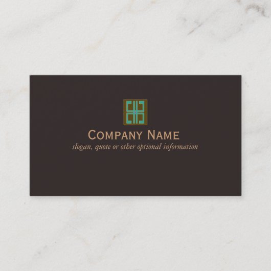 Elegante Design Designer Business Card Visitenkarte (Vorderseite)
