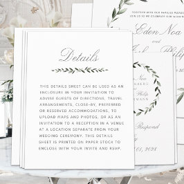 Elegante Details zu den traditionellen Olivenzweig