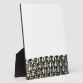 Elegante Diamanten-Edelsteine Fotoplatte (Seite)