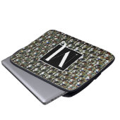 Elegante Diamanten-Edelsteine Laptopschutzhülle (Vorne Knopf)