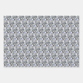 Elegante Diamanten Geschenkpapier Set (Vorderseite 2)