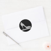 Elegante Diamond High Heel Sticker (Umschlag)