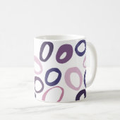 🎀 Elegante: Die schicke gepunktete Tasse (VorderseiteRechts)