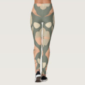 Elegante Digital Print Leggings - farbenfrohe Zuha (Rückseite)