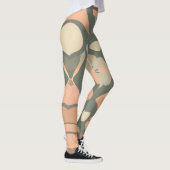 Elegante Digital Print Leggings - farbenfrohe Zuha (Rechts)