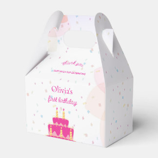 Elegante Disney-Prinzessinnen-Geburtstagsfeier Geschenkschachtel