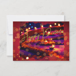 Elegante Diwali-Karte Karte