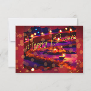 Elegante Diwali-Karte Karte