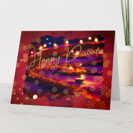 Elegante Diwali-Karte Karte