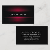 Elegante DJ-Visitenkarte Visitenkarte (Vorne/Hinten)