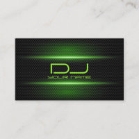 Elegante DJ-Visitenkarte
