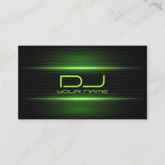 Elegante DJ-Visitenkarte Visitenkarte
