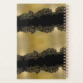 elegante dorada personalizada con rosas planer (Rückseite)