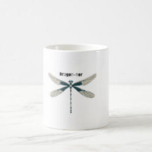 Elegante Dragonfly Tasse