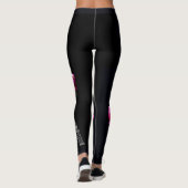Elegante Dramaturgie und Eiffelturm Leggings (Rückseite)