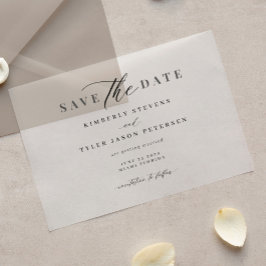 Elegante Drehbuch einfache moderne Hochzeit speich Acryleinladungen