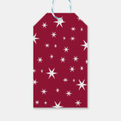 Elegante Drehbuch-Feiertage - Geschenk Tag Geschenkanhänger (Rückseite)