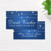 Elegante Drink Voucher Sparklassensee (Schreibtisch)