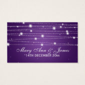 Elegante Drink Voucher Sparklassensee Lila (Rückseite)