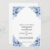 Elegante druckbare Einladungen Modernste Editierba (Vorne/Hinten)