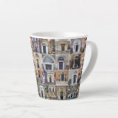 Elegante Dublin Doors Latte Tasse (Rechte Ecke)
