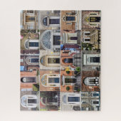 Elegante Dublin-Türen Puzzle (Vertikal)