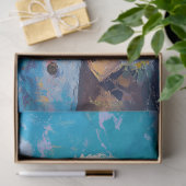 Elegante Duck Whimsical Spring Decoupage Seidenpapier (Geschenk)