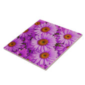 Elegante dunkelrosa Magenta Fliese (Seite)