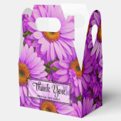 Elegante dunkelrosa Magenta Geschenkschachtel (Geöffnet)